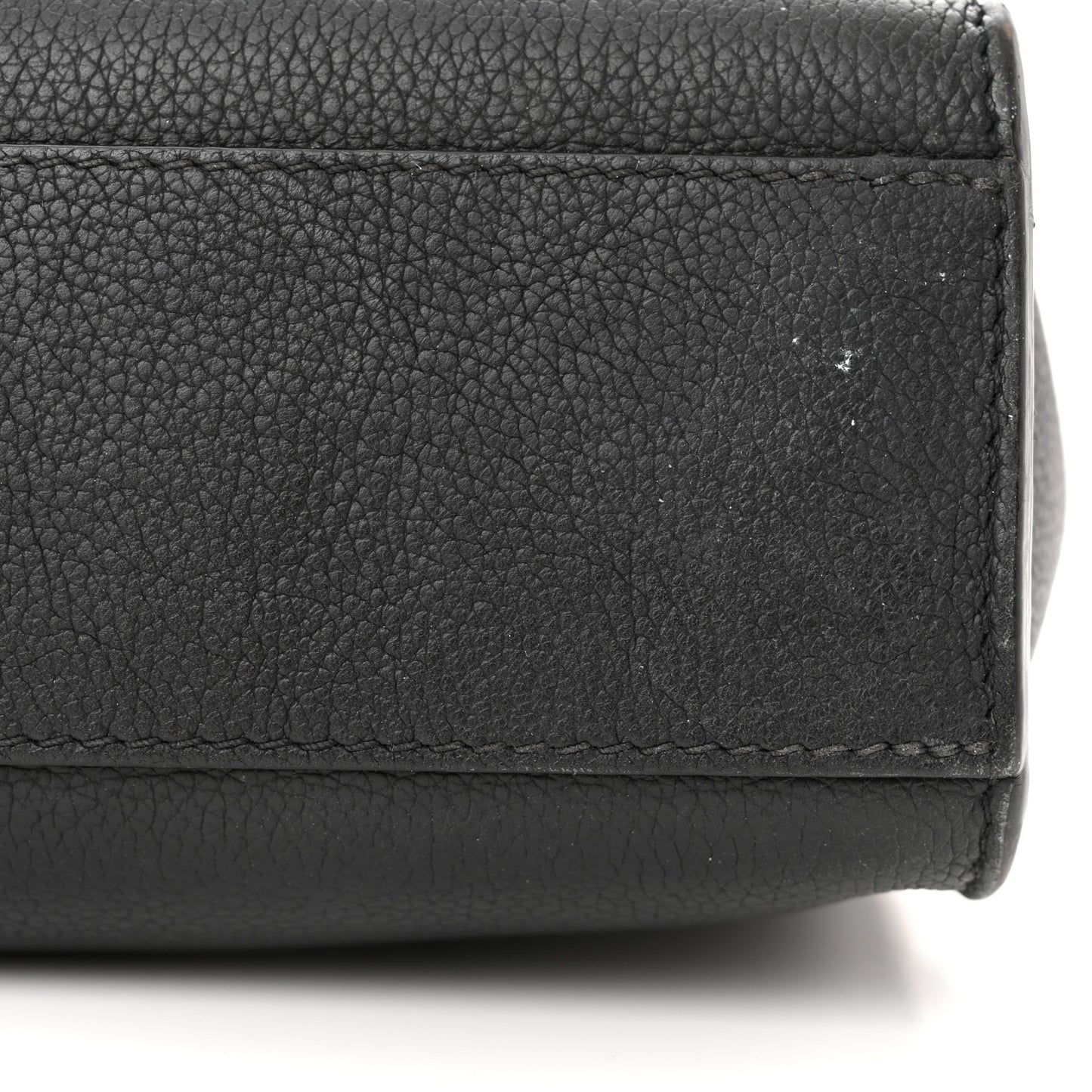 Soft Calfskin Mylockme Chain Bag BB Black