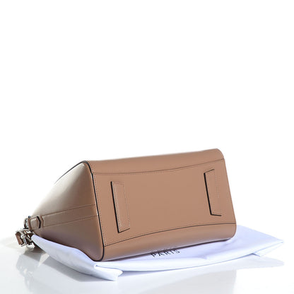 Givenchy Shiny Lord Calfskin Small Antigona Dark Beige 4 of 9