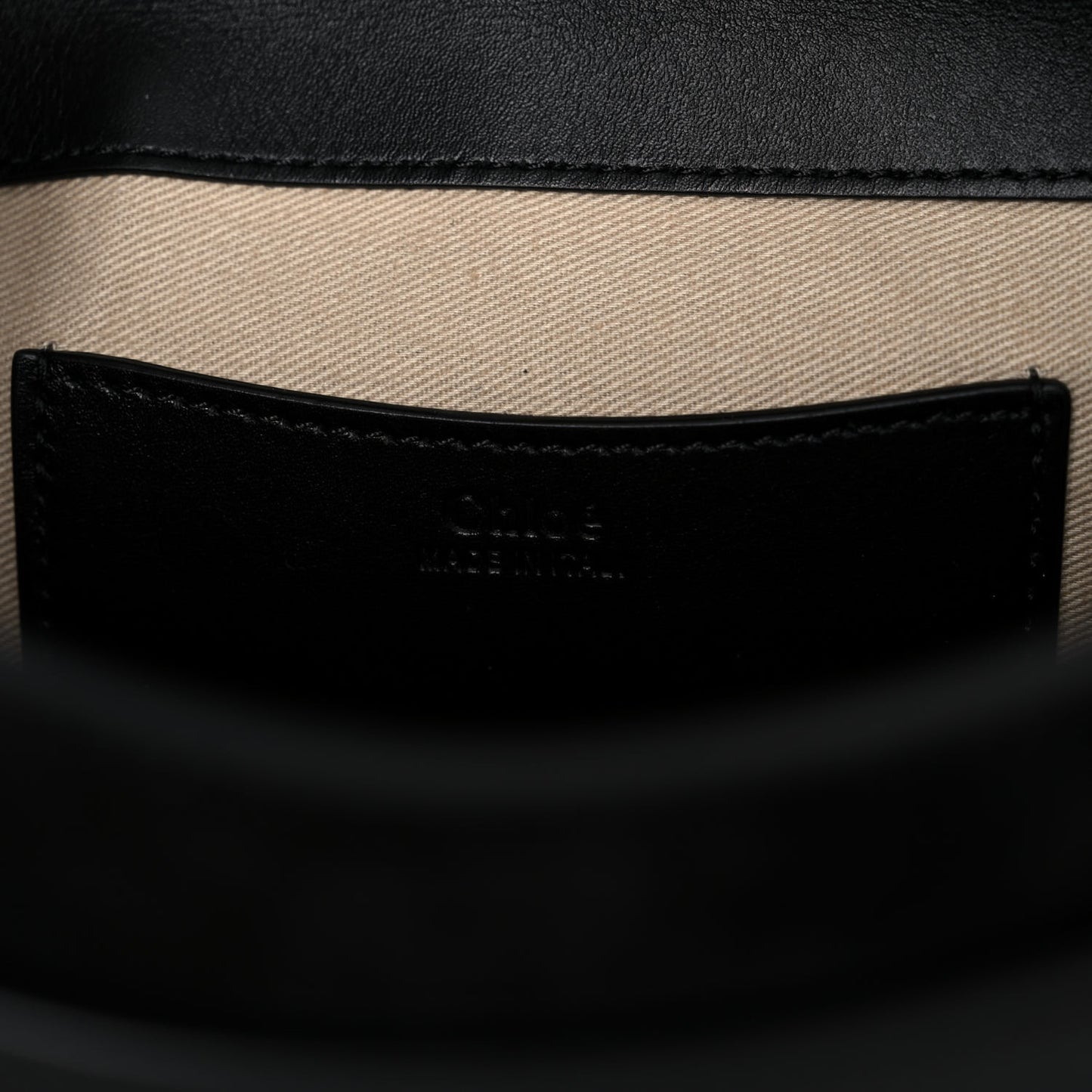 Calfskin Medium Tess Bag Black