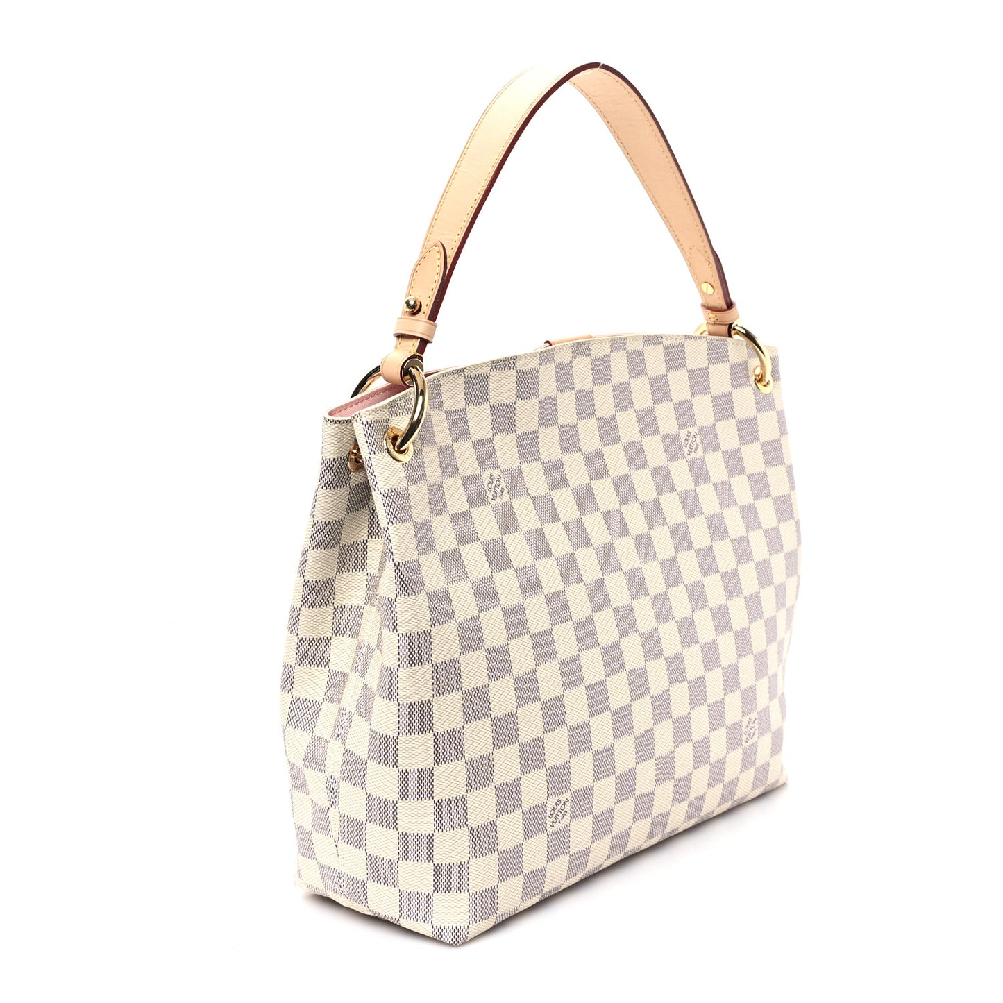 Damier Azur Graceful PM Rose Ballerine