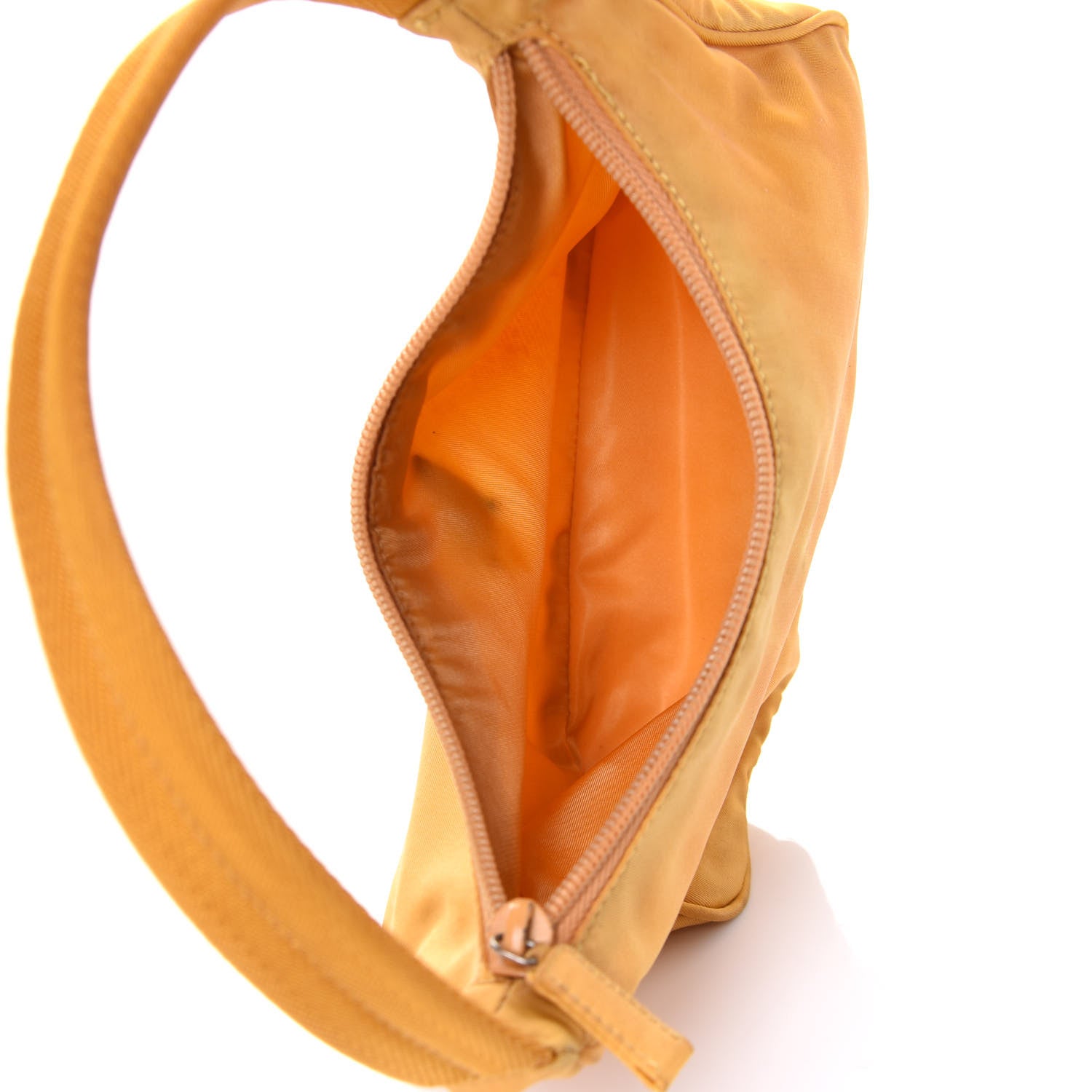 Prada Tessuto Nylon Sport Mini Shoulder Bag Mimosa 4 of 4