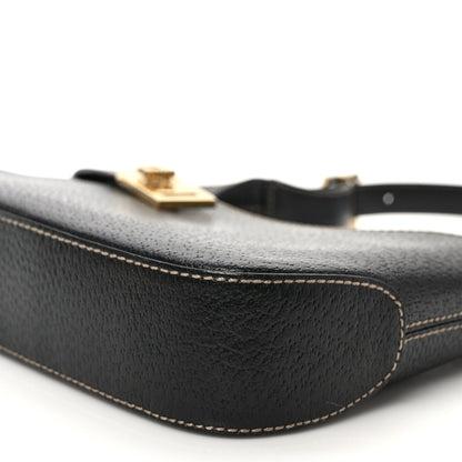 Salvatore Ferragamo Pigskin Gancini Hobo Black 8 of 8