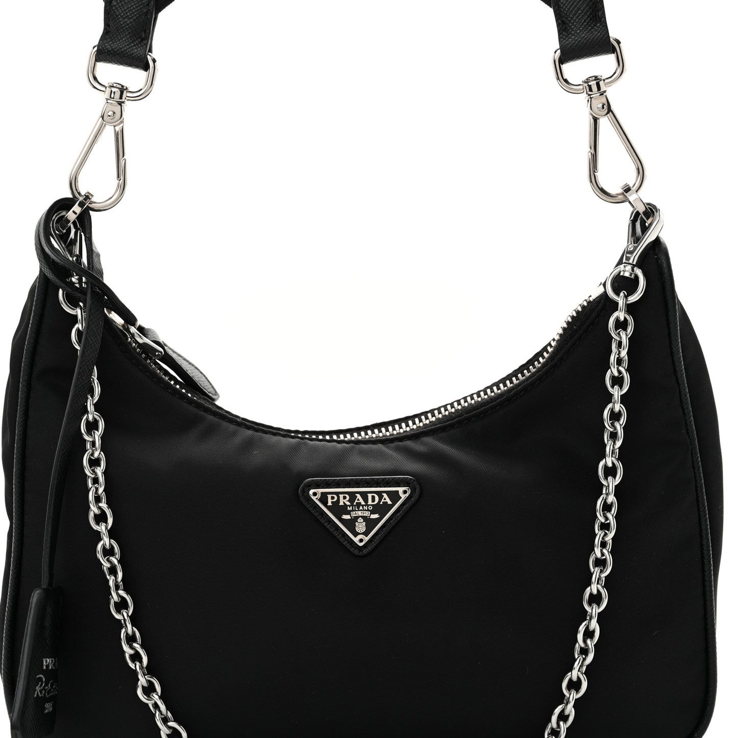 Nylon Re-Edition 2005 Shoulder Bag Black