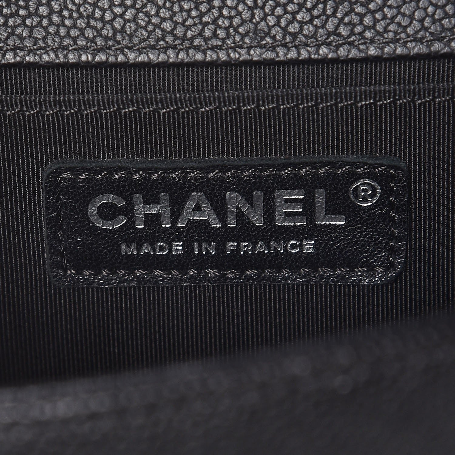 Chanel Caviar Quilted Medium Boy Flap Black 7 of 10