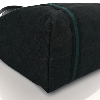 Gucci Monogram Large Jolicoeur Tote Black 9 of 10