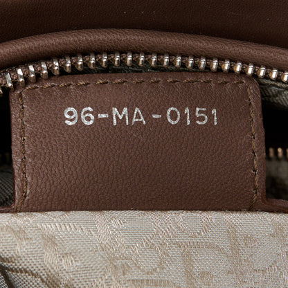 Christian Dior Lambskin Cannage Medium Lady Dior Brown 7 of 11