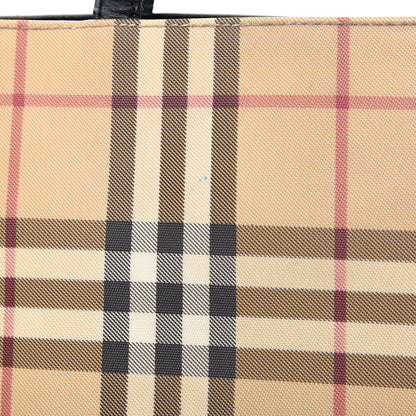 Burberry House Check Medium Tote Black 13 of 14