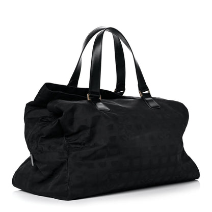 Chanel Nylon Large Travel Tote Black 3 of 13
