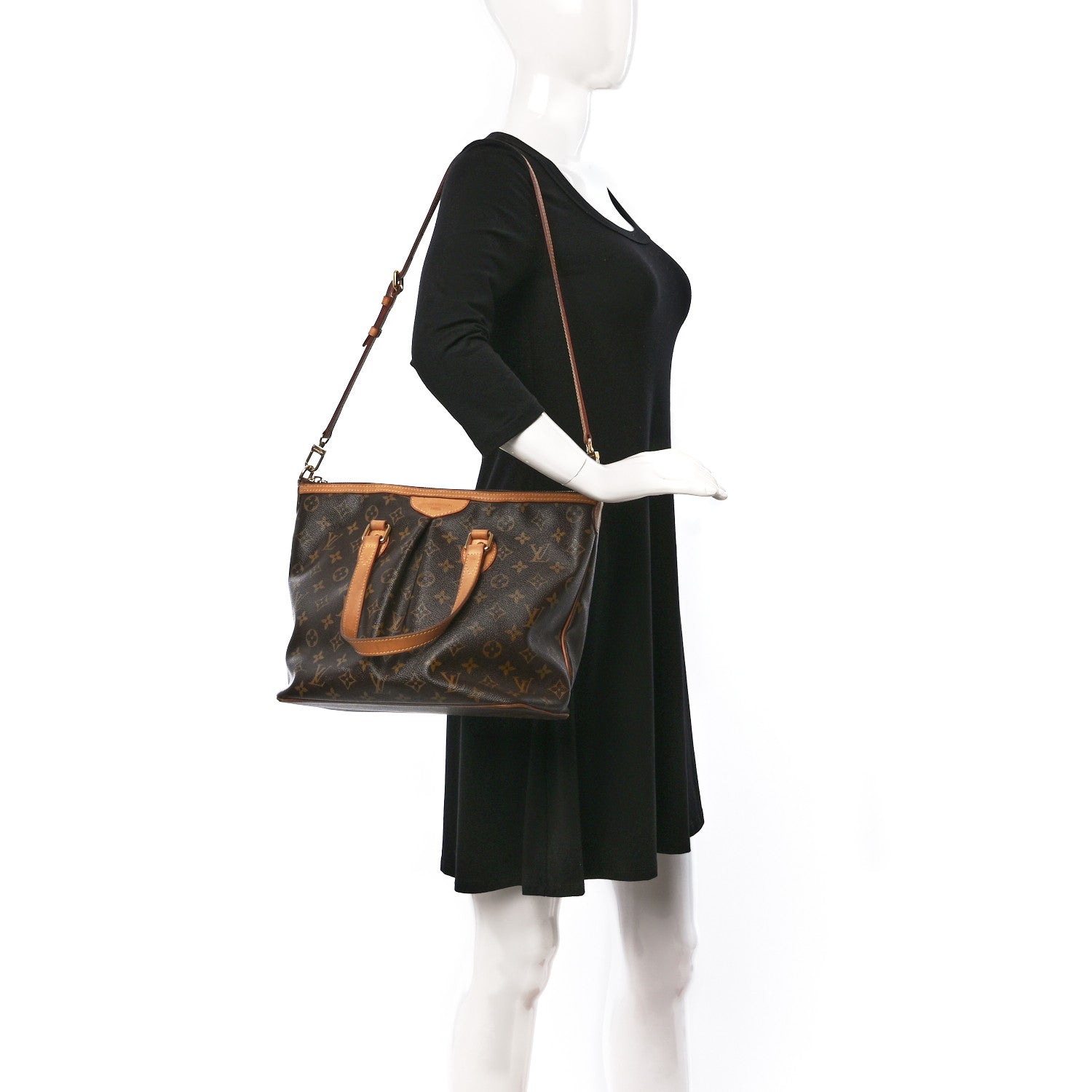 Louis Vuitton Monogram Palermo PM 2 of 13