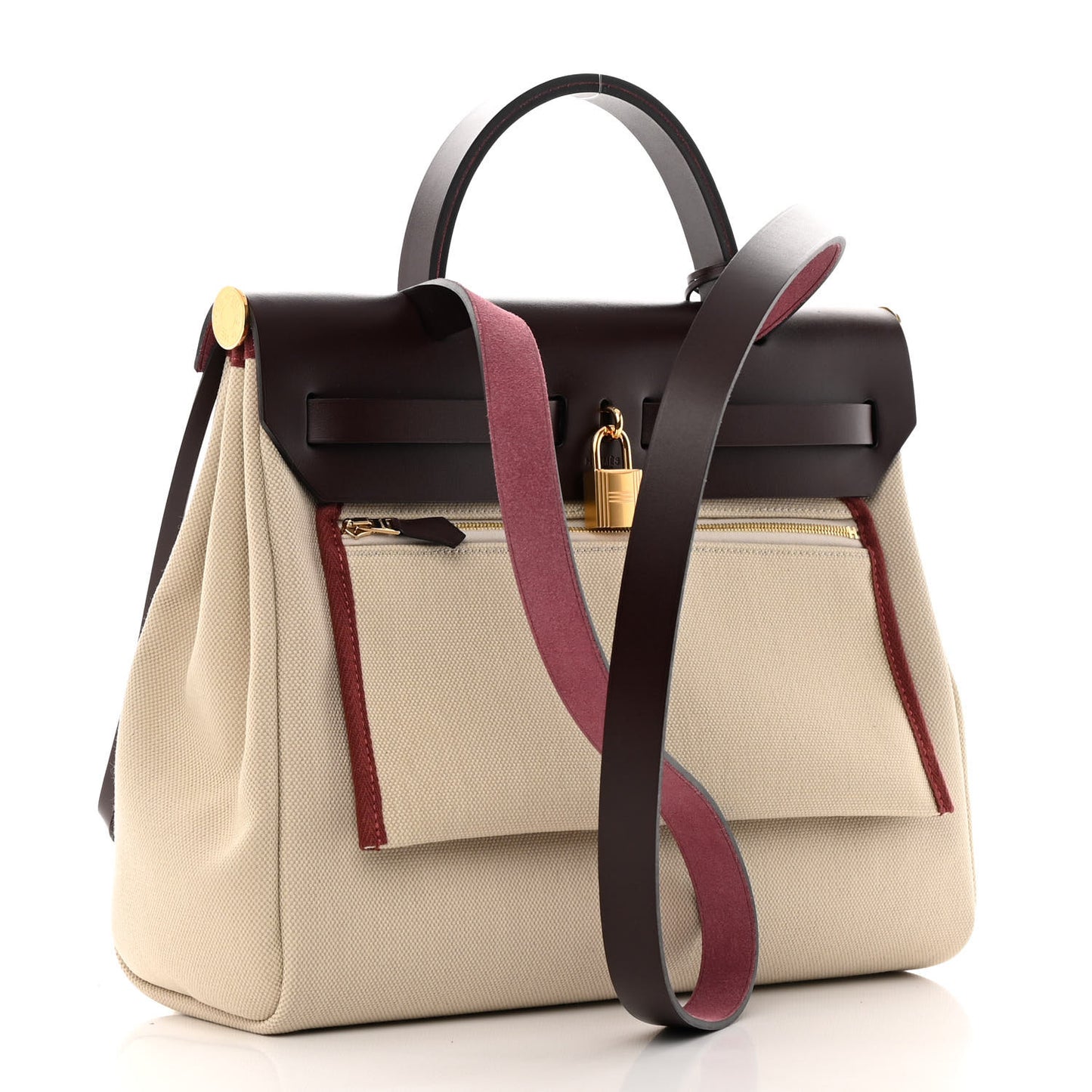 Military Toile Vache Hunter Herbag Zip Retourne 31 PM Beton Rouge Sellier