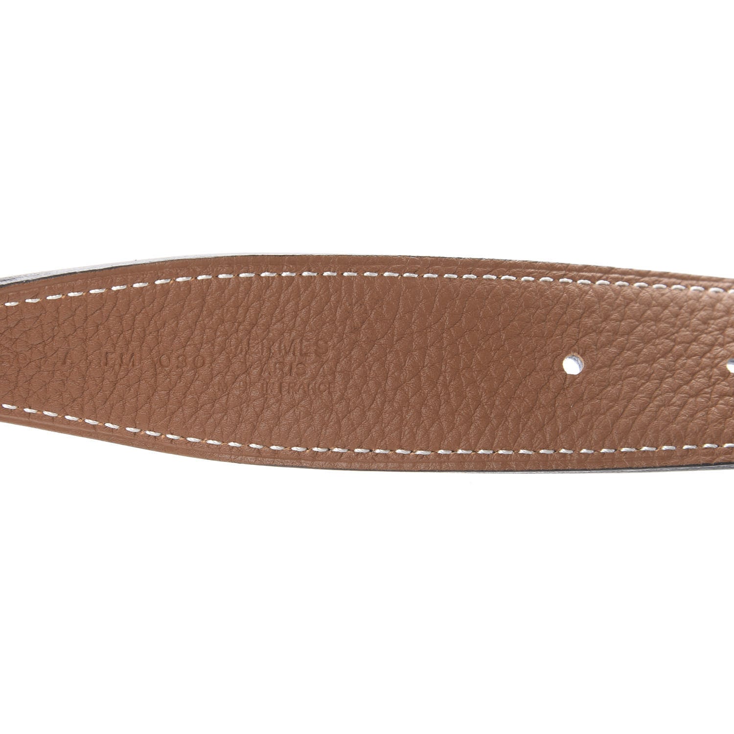 Hermes Box Togo 32mm H Belt 90 Black Gold 3 of 6