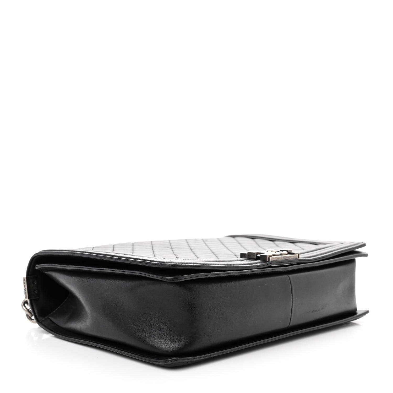 Chanel Calfskin Quilted Large Boy Flap Black 4 of 13