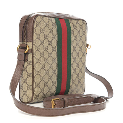 Gucci GG Supreme Monogram Web Small Ophidia Messenger Bag Brown 2 of 9