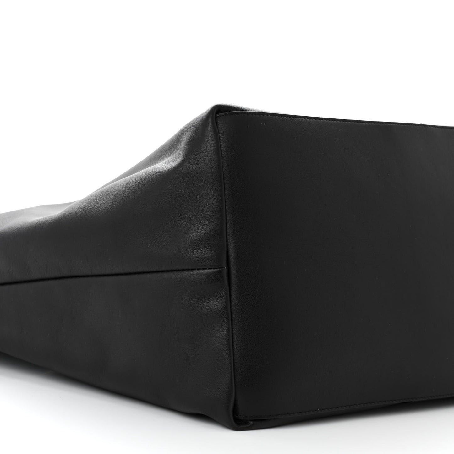 Calfskin Y Tote Black