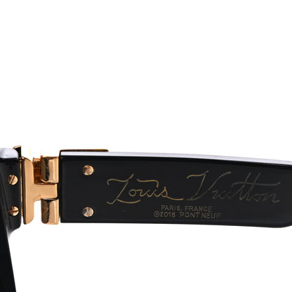 Louis Vuitton Acetate 1.1 Millionaires Sunglasses Z1165E Black 6 of 8