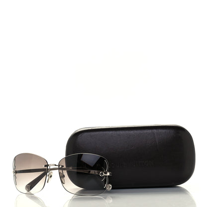 Louis Vuitton Lily Glitter Sunglasses Z0308U Dark Grey 7 of 7