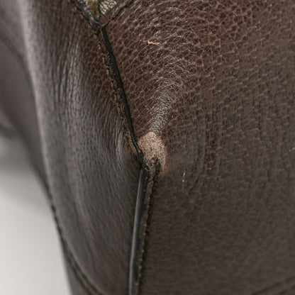 Gucci GG Supreme Monogram Web Ophidia Tote Brown 11 of 18