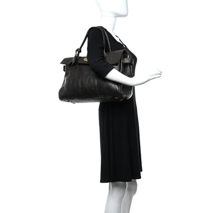Mulberry Classic Grain Calfskin Bayswater Chocolate 2 of 16