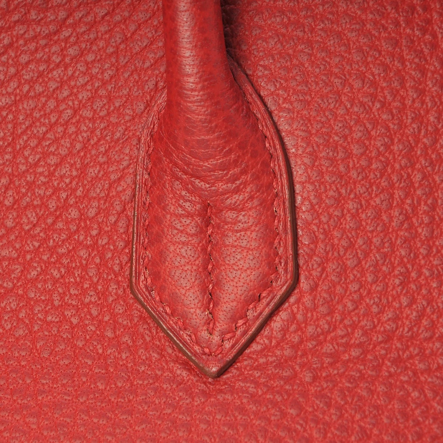 Buffle Skipper Birkin 35 Rouge Vif