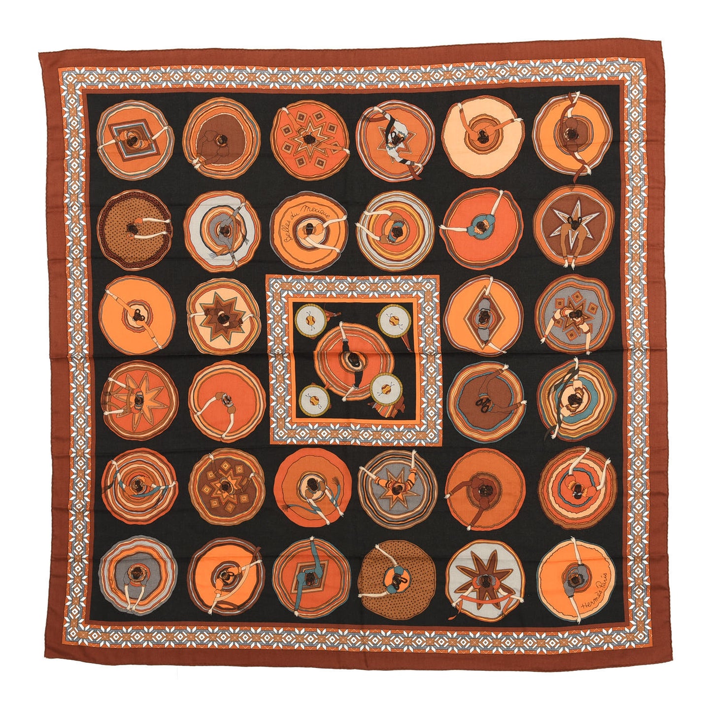 Cashmere Silk Belles du Mexique Shawl 140