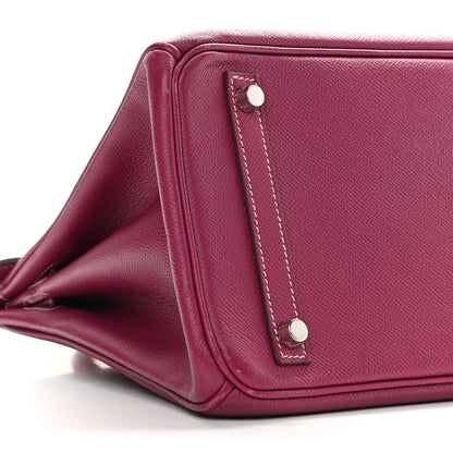 Hermes Epsom Candy Birkin 30 Tosca Rose Tyrien 8 of 12