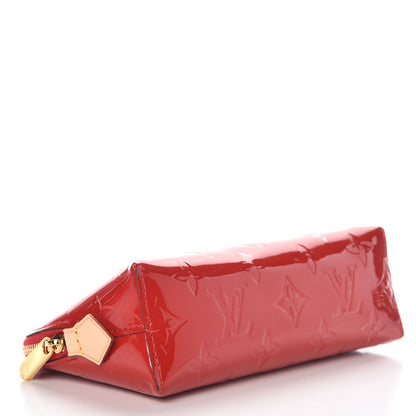 Louis Vuitton Vernis Cosmetic Pouch Cherry 4 of 7