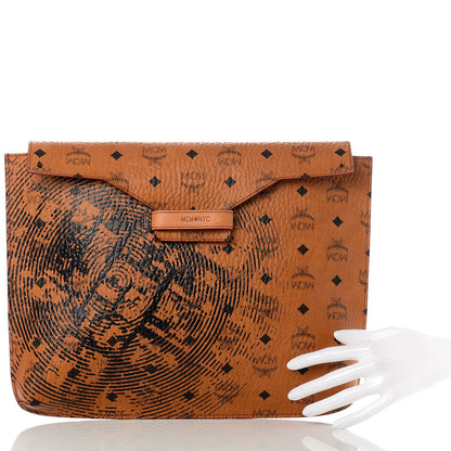 MCM Visetos Soho Portfolio Cognac 2 of 6