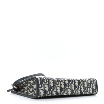 Christian Dior Oblique 30 Montaigne Pouch Blue 3 of 7