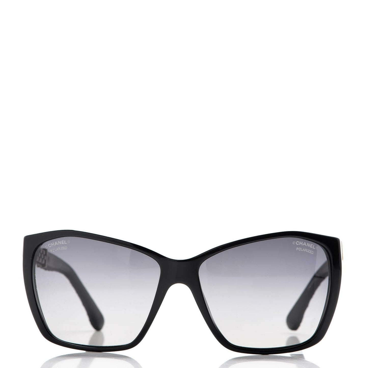Lambskin Quilted Reissue Polarized Sunglasses 5327-Q Black