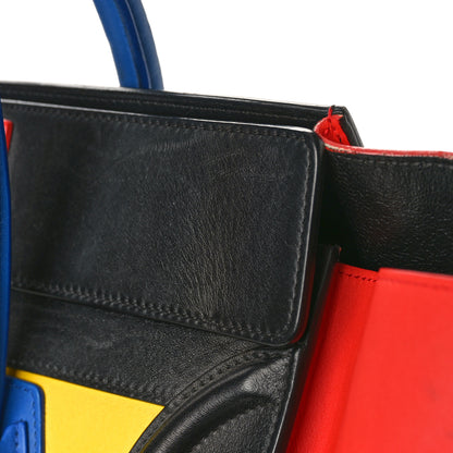 Celine Smooth Calfskin Mini Tri-Color Luggage Sunflower 15 of 17