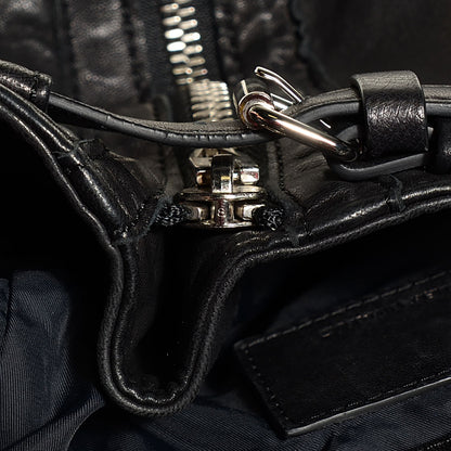 Alexander Wang Lambskin Marti Backpack Washed Black Rhodium Hardware 8 of 9