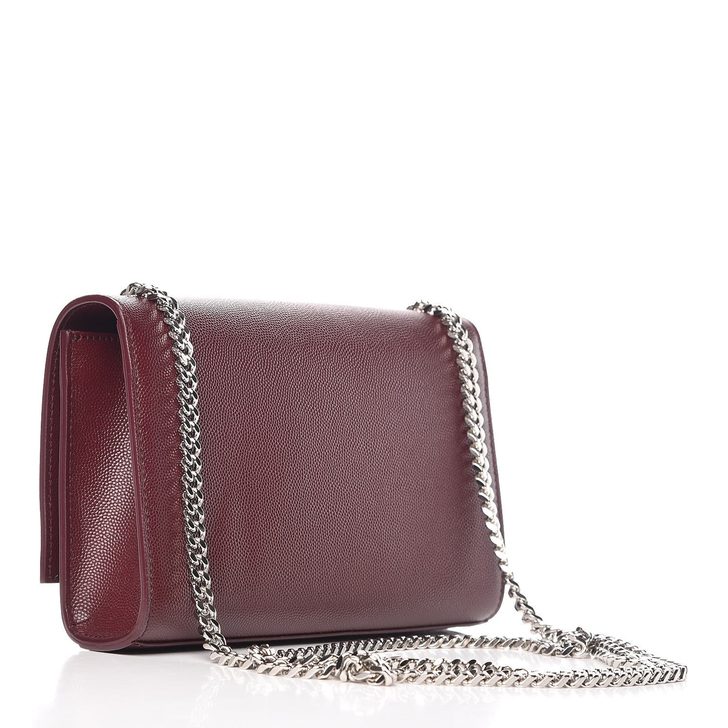 Grain De Poudre Small Monogram Kate Satchel Oxblood