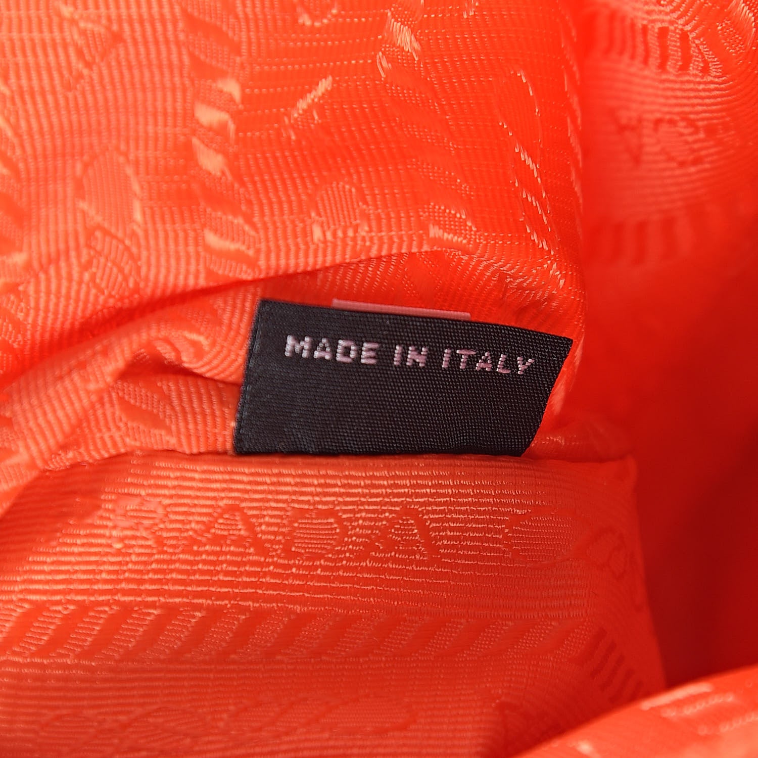 Prada Re-Nylon Saffiano Re-Edition 2005 Shoulder Bag Arancio 8 of 10