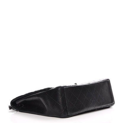 Chanel Lambskin Quilted Maxi Single Flap Black 4 of 16