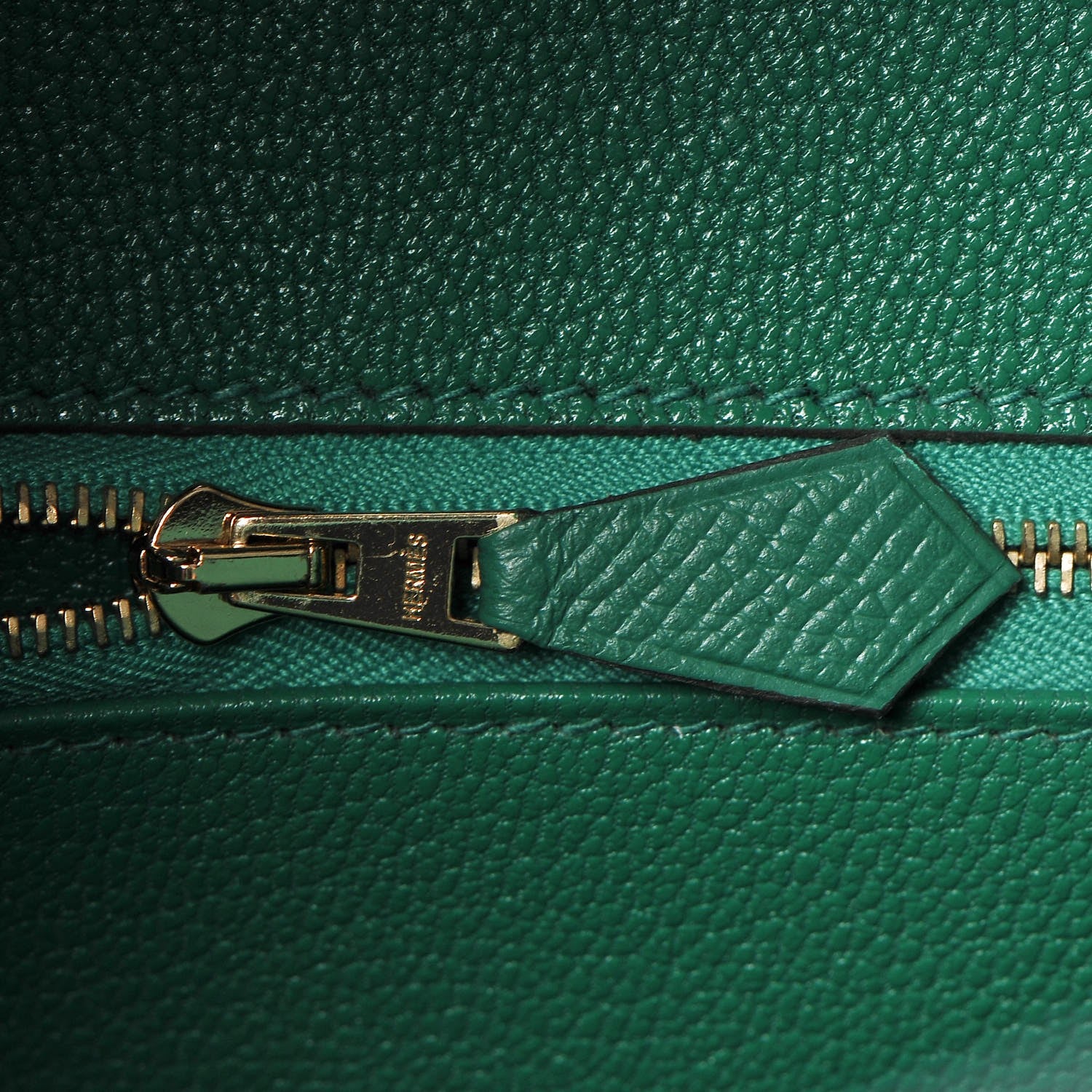 Hermes Epsom Birkin 30 Vert Vertigo 22 of 35