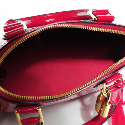 Louis Vuitton Vernis Alma BB Rose Indien 6 of 8