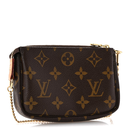 Louis Vuitton Monogram Mini Pochette Accessories 3 of 9