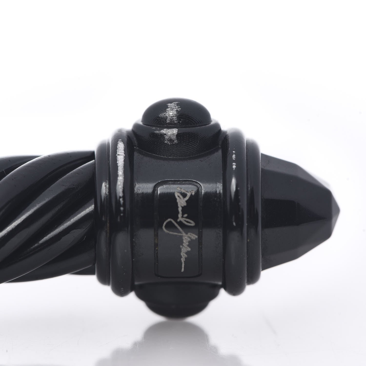 David Yurman Aluminum 10mm Renaissance Cable Bracelet Black 5 of 7