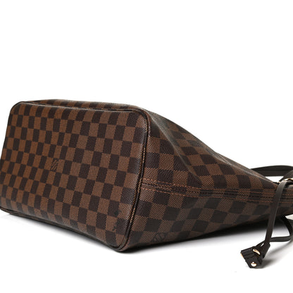 Louis Vuitton Damier Ebene Neo Neverfull MM Rose Ballerine 12 of 23