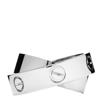 Cartier 18K White Gold 5.5mm Astro LOVE Ring 52 6 1 of 5