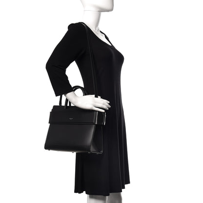 Givenchy Smooth Calfskin Small Horizon Satchel Black 2 of 11