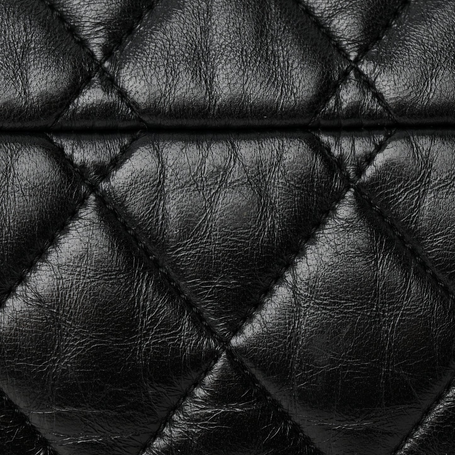 Lambskin Coco Cocoon Bowler Black