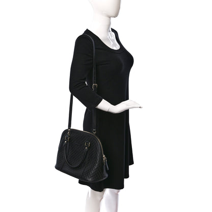 Gucci Microguccissima Medium Dome Bag Black 2 of 10