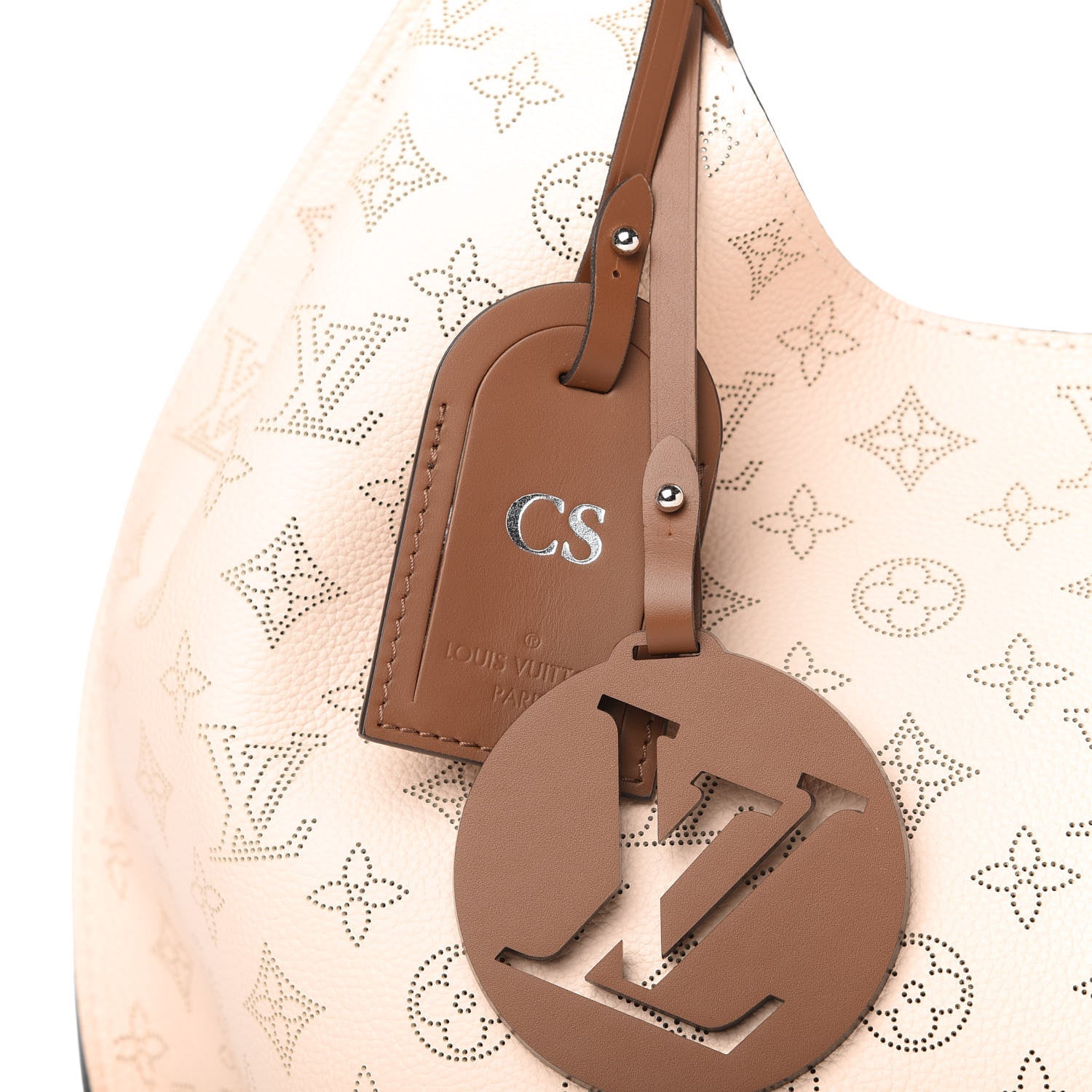 Louis Vuitton Mahina Carmel Hobo Creme 10 of 10