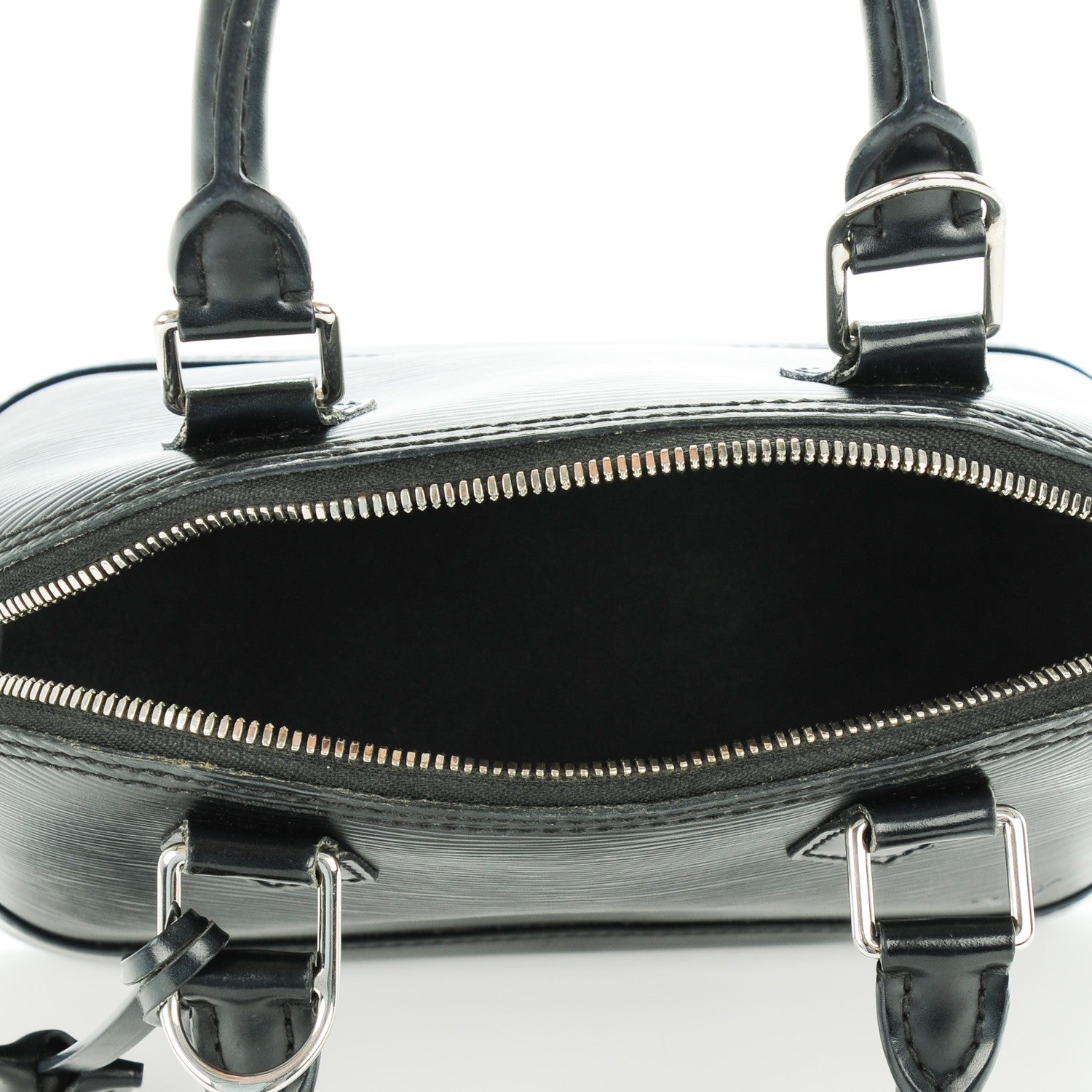 Louis Vuitton Epi Alma BB Black 5 of 8