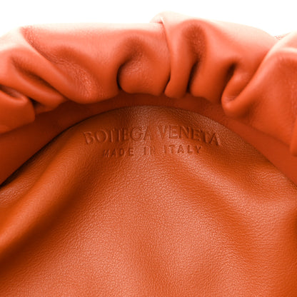 Bottega Veneta Calfskin The Pouch Chain Orange 6 of 11