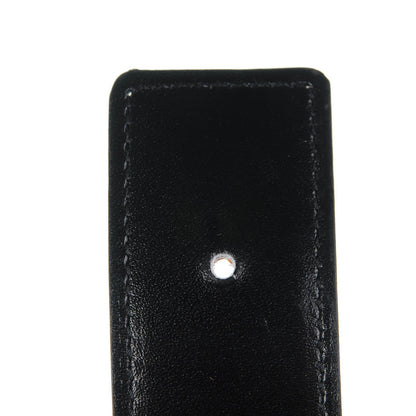 Hermes Box Togo 32mm Belt Strap 95 Black Gold 6 of 6