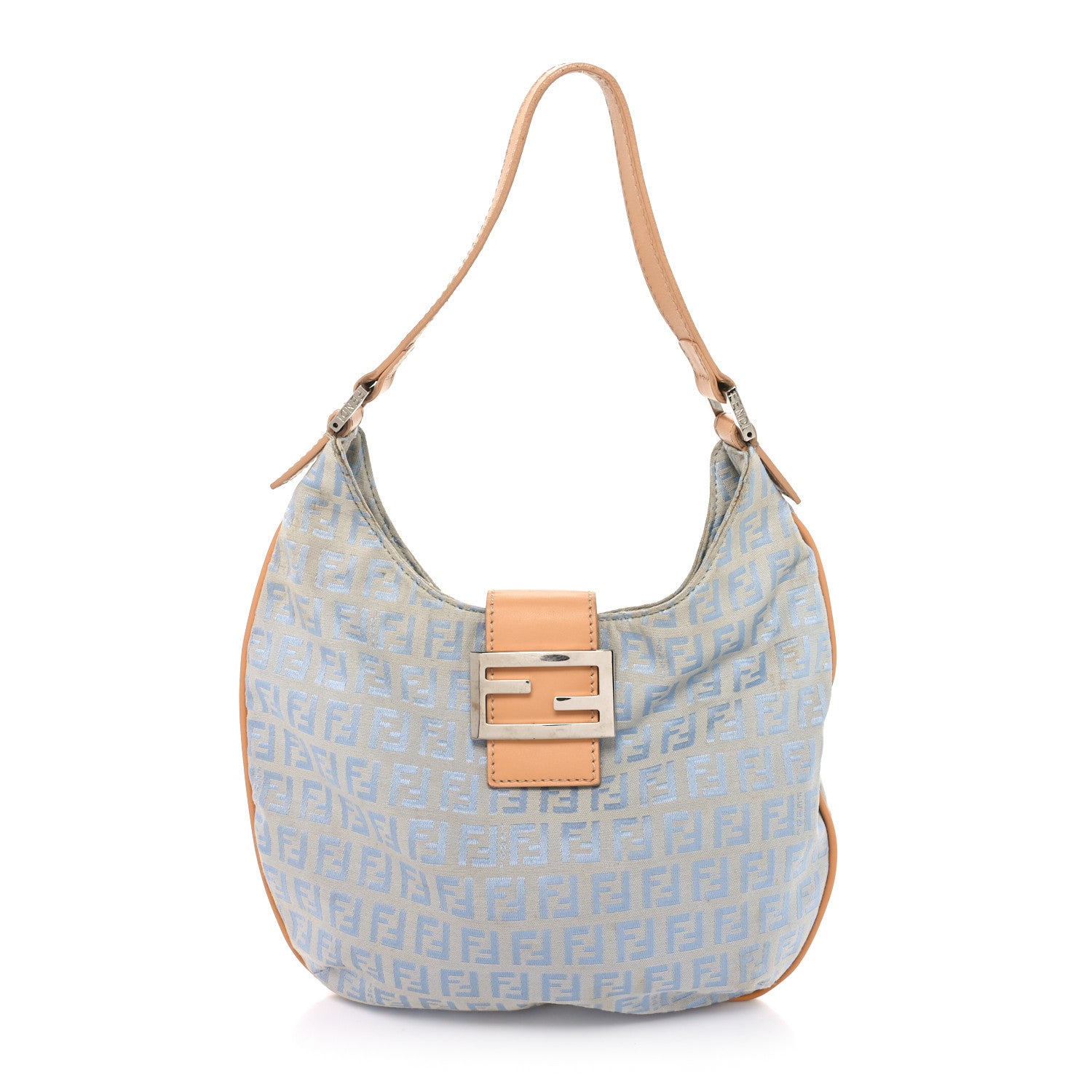 Fendi Zucchino Hobo Celeste Naturale 1 of 10
