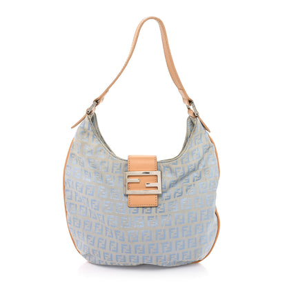 Fendi Zucchino Hobo Celeste Naturale 1 of 10