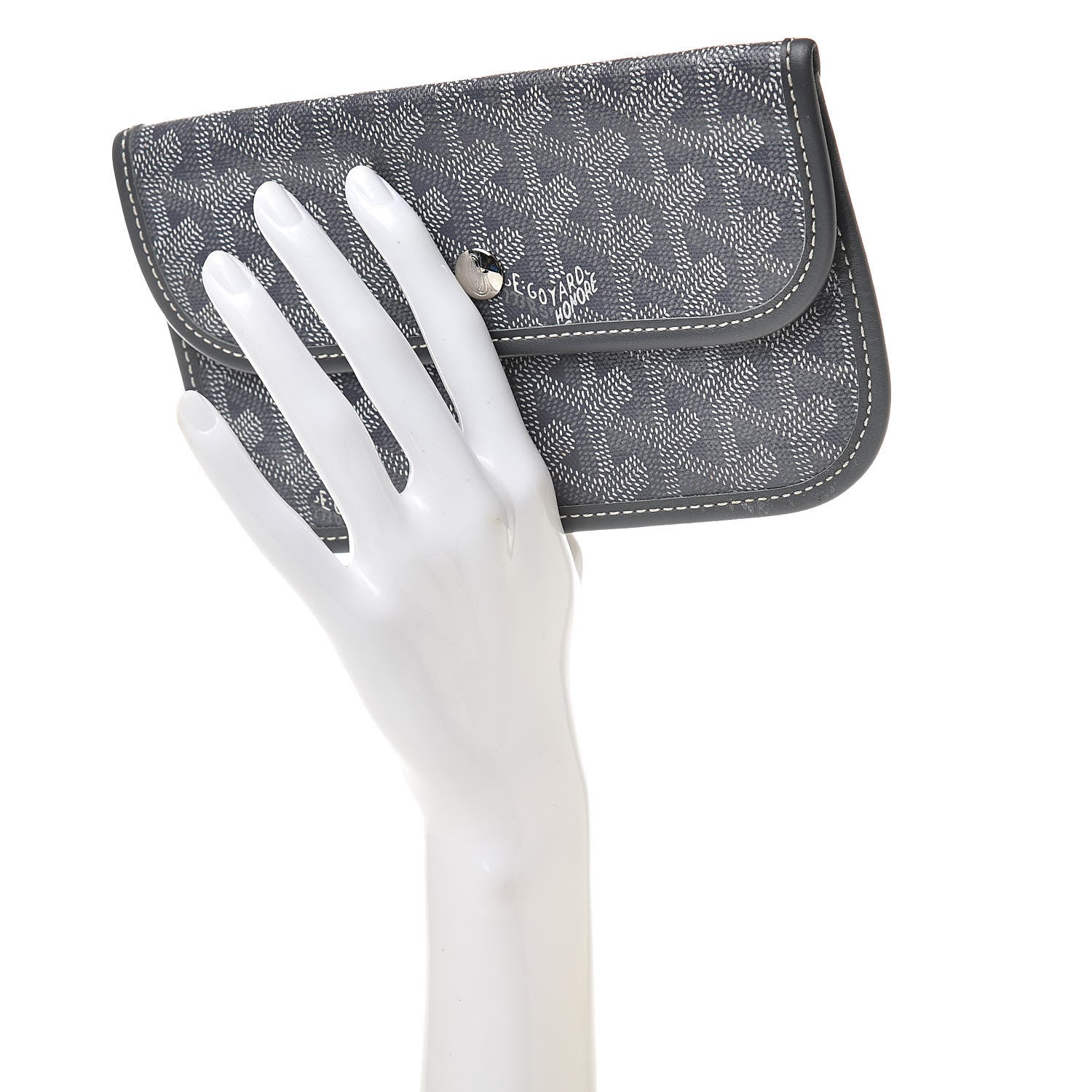Goyard Goyardine Pouch Grey 2 of 7